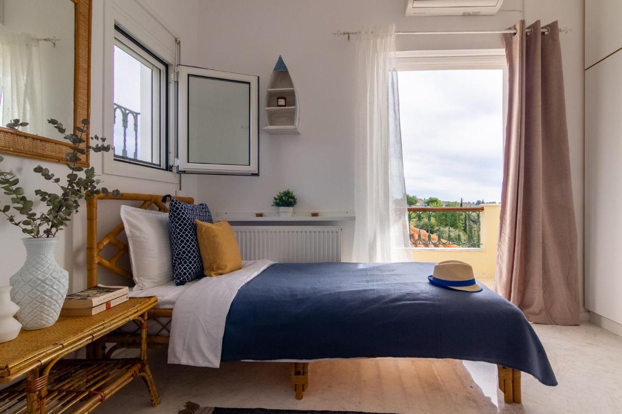 House With Amazing Ocean View And Patio - Pool Villa Porto Heli Exterior foto